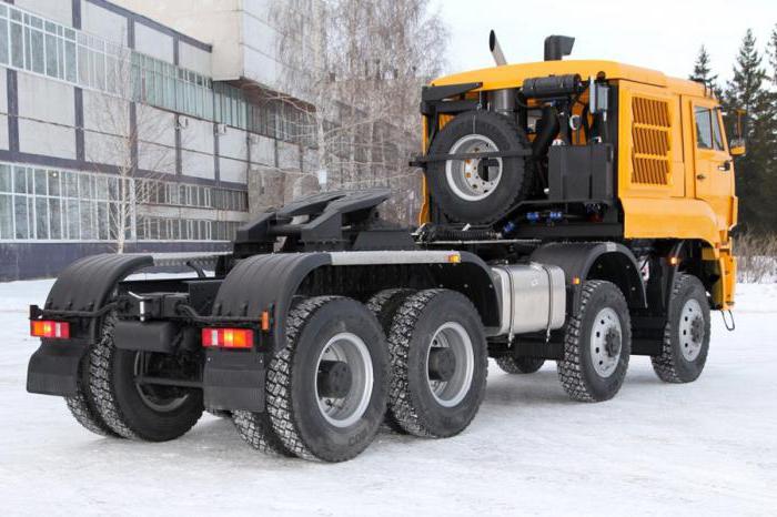 भारी शुल्क ट्रक ट्रैक्टर KamAZ-65226: समीक्षा, चश्मा और समीक्षा