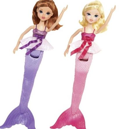 गुड़िया mermaids moxi